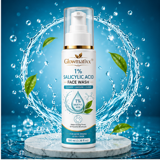 1% Salicylic Acid Face Wash for Men & Women | 100ml