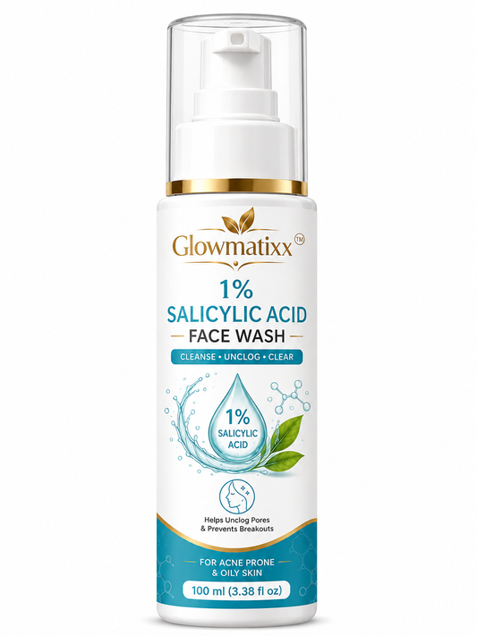 1% Salicylic Acid Face Wash for Men & Women | 100ml