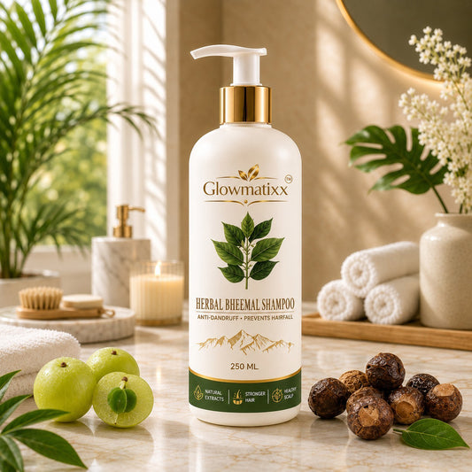 Glowmatixx Herbal Bheemal Shampoo | 250ml